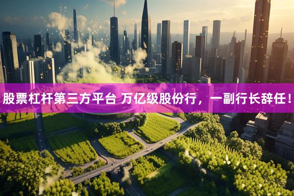 股票杠杆第三方平台 万亿级股份行，一副行长辞任！